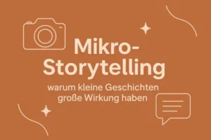 Titel Mikro-Storytelling